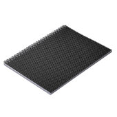 スピーカーグリルのテクスチャ ノートブック (左側)
