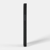 スピーカーグリルのテクスチャ iPhoneケース (右側面)