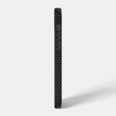 スピーカーグリルのテクスチャ iPhoneケース (左側面)