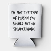 スピーカーフォン 缶クーラー (正面)