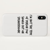 スピーカーフォン Case-Mate iPhoneケース (裏面(横))