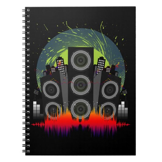 スピーカーブラスト ノートブック (正面)