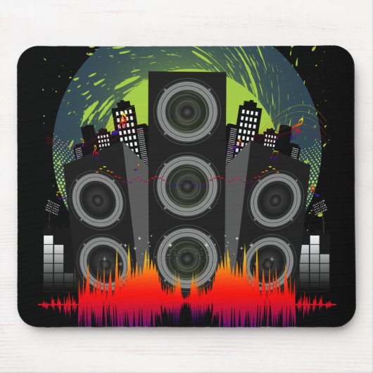 スピーカーブラスト マウスパッド (正面)