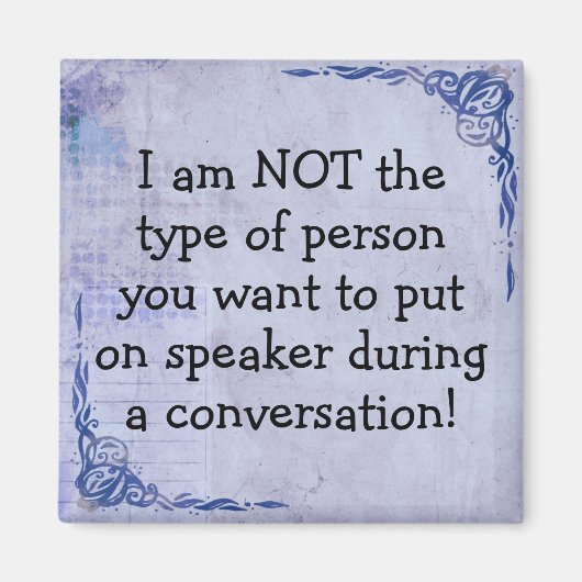 スピーカーホおもしろいン磁石なし マグネット (正面)