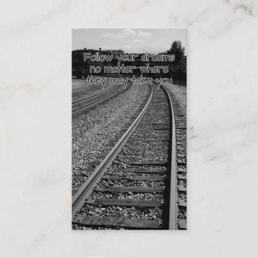 スピーカーライフやる気を起こさせるコーチビジネスカード 名刺 (正面)