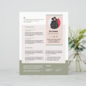 スピーカーワンシートテンプレート (スタンド正面)