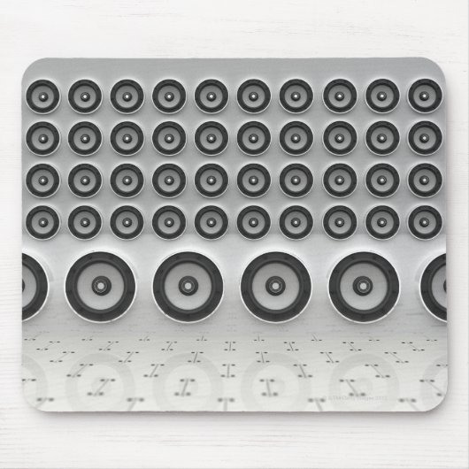 スピーカー列（デジタル） マウスパッド (正面)