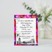 スピーカー禁止テーマパーティー 招待状 (スタンド正面)