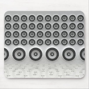 スピーカー(デジタル)の列 マウスパッド