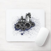 スピーカー マウスパッド (マウス)