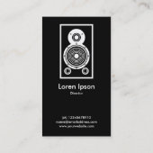 スピーカー – 両側面 名刺 (裏面)