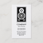 スピーカー – 両側面 名刺 (正面)