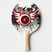 スピーカー 卓球ラケット (正面)