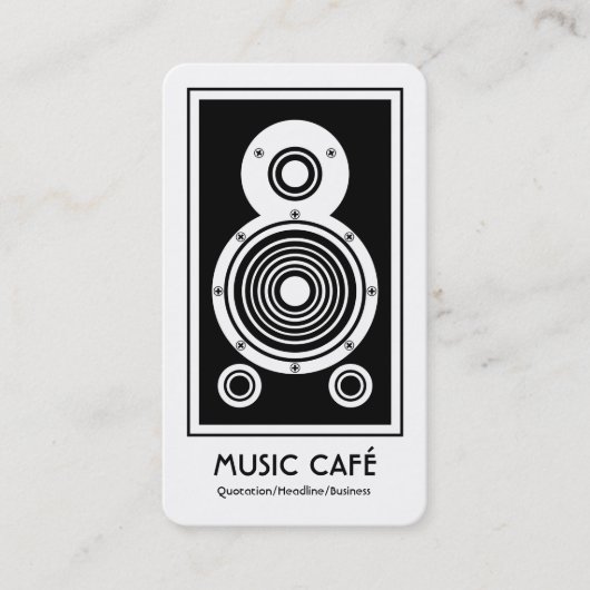 スピーカー 名刺 (正面)