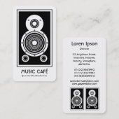 スピーカー 名刺 (正面/裏面)