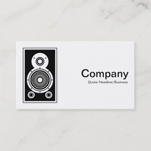 スピーカー 名刺 (正面)