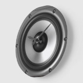 スピーカー-柱時計 ラージ壁時計 (傾斜)