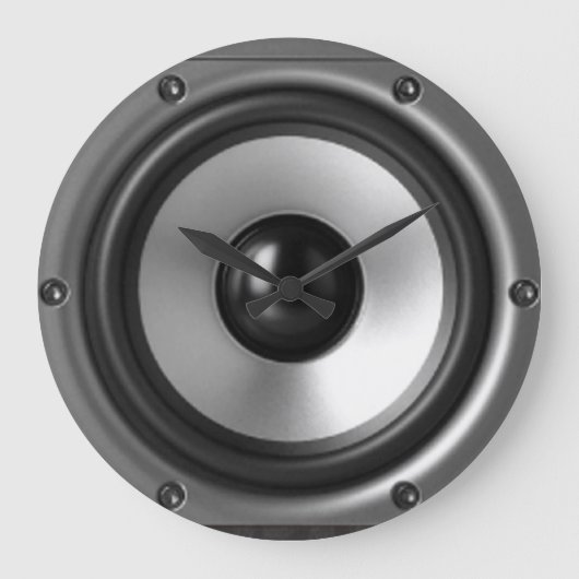 スピーカー-柱時計 ラージ壁時計 (正面)