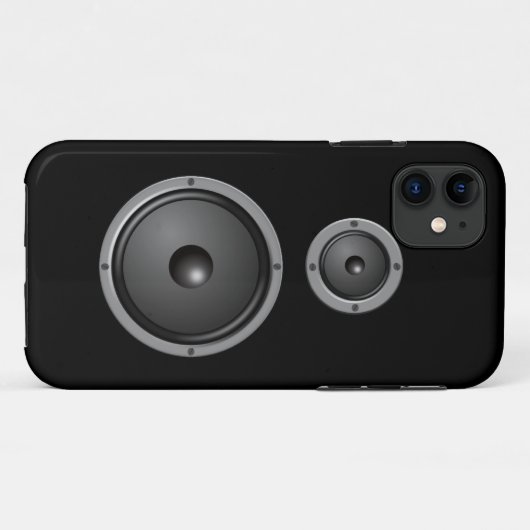 スピーカー Case-Mate iPhoneケース (裏面(横))