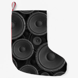 スピーカ：連続テクスチャシームレスパターン。 スモールクリスマスストッキング
