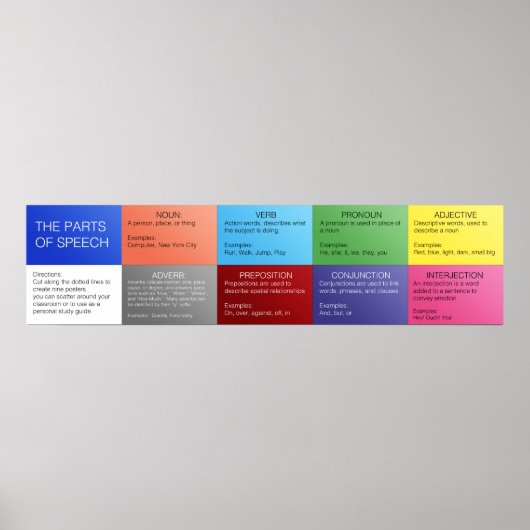 スピーチのポスターの一部 ポスター (正面)