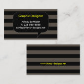 スピーチの泡 名刺 (正面/裏面)