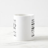 スピーチの言語病理学者 コーヒーマグカップ (中央)