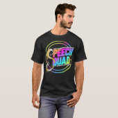 スピーチスクワッ最高のクの友達のフード付と汗 – Tシャツ (正面フル)