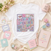 スピーチセラピー時代のパステル調デザイン Tシャツ