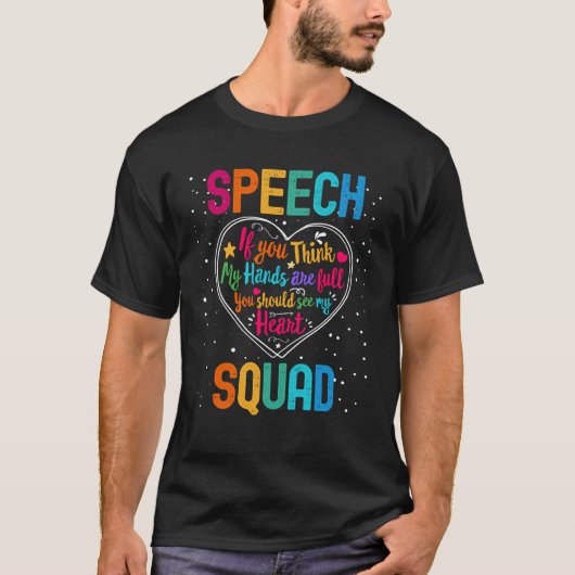 スピーチ班の感謝の週新学期聞く Tシャツ (正面)