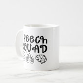 スピーチ班 病理学教師 誕生日プレゼント コーヒーマグカップ (正面左)