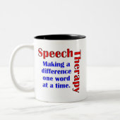 スピーチThereapy ツートーンマグカップ (左)
