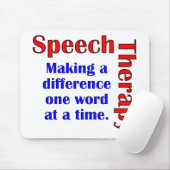 スピーチThereapy マウスパッド (マウス)