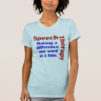 スピーチThereapy Tシャツ