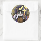 スピーディな決議案の守護聖人セント・エクスペディトス。 ラウンドシール (バッグ)