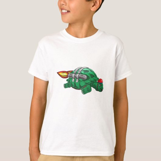 スピーディーロケットタートル Tシャツ (正面)