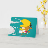 スピーディー・ゴンザレス™ カラーで走る カード (黄色い花)