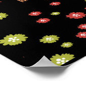 スピードが進まないIs Forward Sticker ポスター (角)