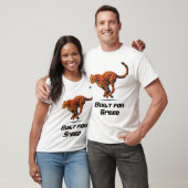 スピードのために作られたチーター Tシャツ (ユニセックス)