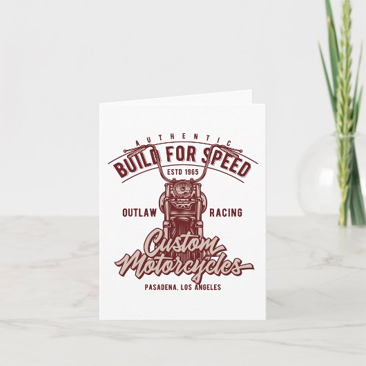 スピードのための本格的なビルド カード