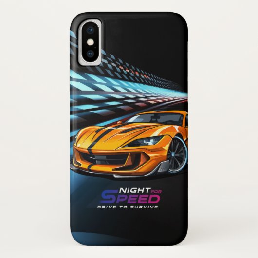 スピードの夜 | Case-Mate iPhoneケース (裏面)
