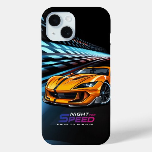 スピードの夜 | Case-Mate iPhoneケース (裏面)