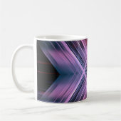 スピードぼやけクロス コーヒーマグカップ (左)