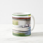 スピードぼやけ コーヒーマグカップ (正面右)