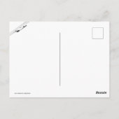 スピードぼやけ ポストカード (裏面)