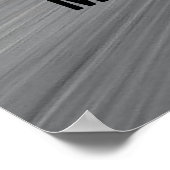 スピードよりも忍耐に報いるお金 - ポスター (角)