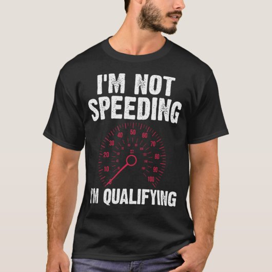 スピードを出すスピードを出さない Tシャツ (正面)