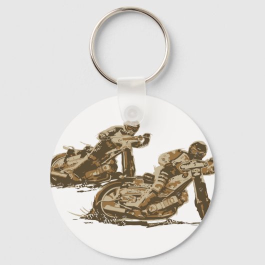 スピードウェイオートバイレーサー キーホルダー (正面)