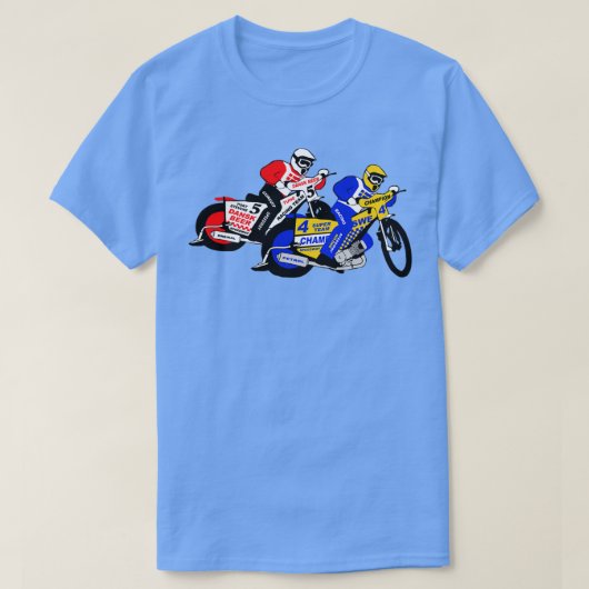 スピードウェイオートバイレースTShirt  Tシャツ (デザイン正面)