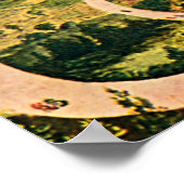 スピードウェイ、インディアナ最古のオペレーティングレーストラック ポスター (角)